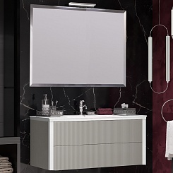 Opadiris Мебель для ванной Рубинно 120 подвесная серая – фотография-1